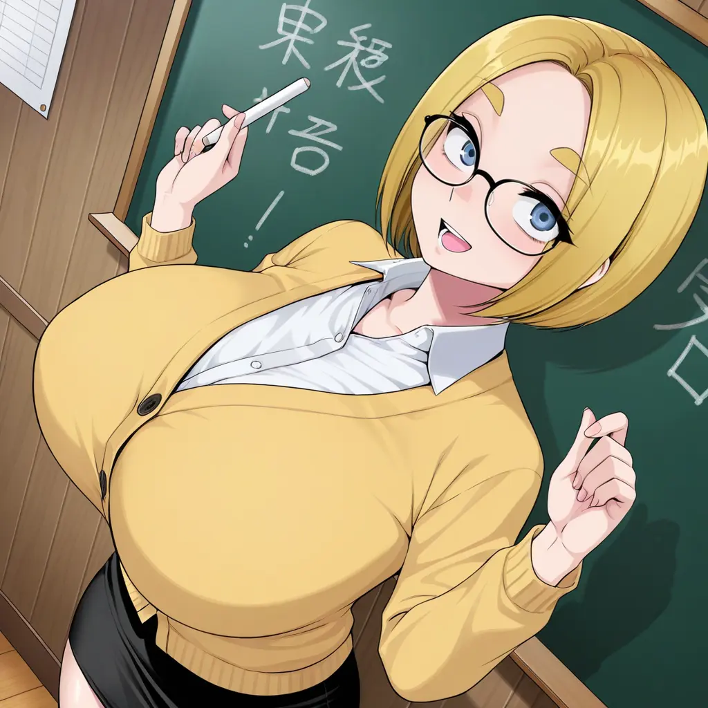 BluntMeno4142의 田舎村のアメリカ人教師