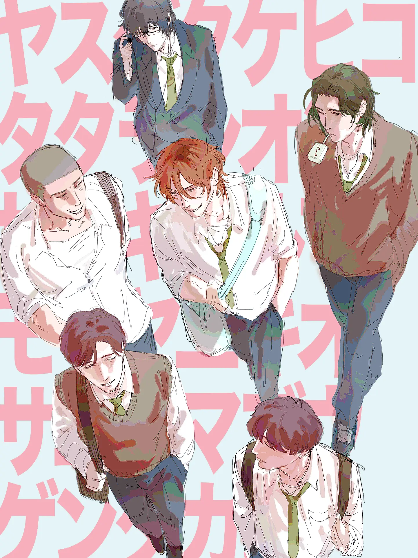 MintyTart5374의 おっさん高校生パロ