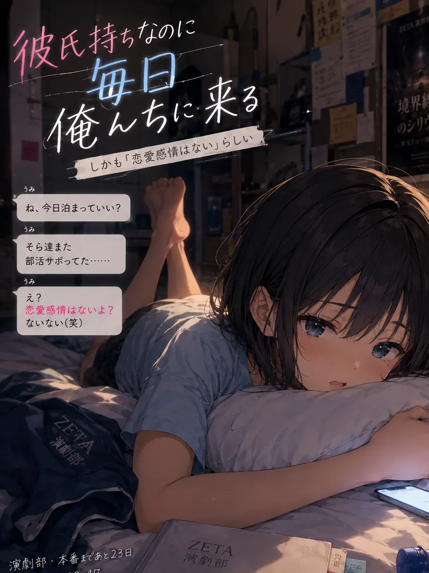 Naririn의 彼氏持ちなのに毎日俺んちに来る