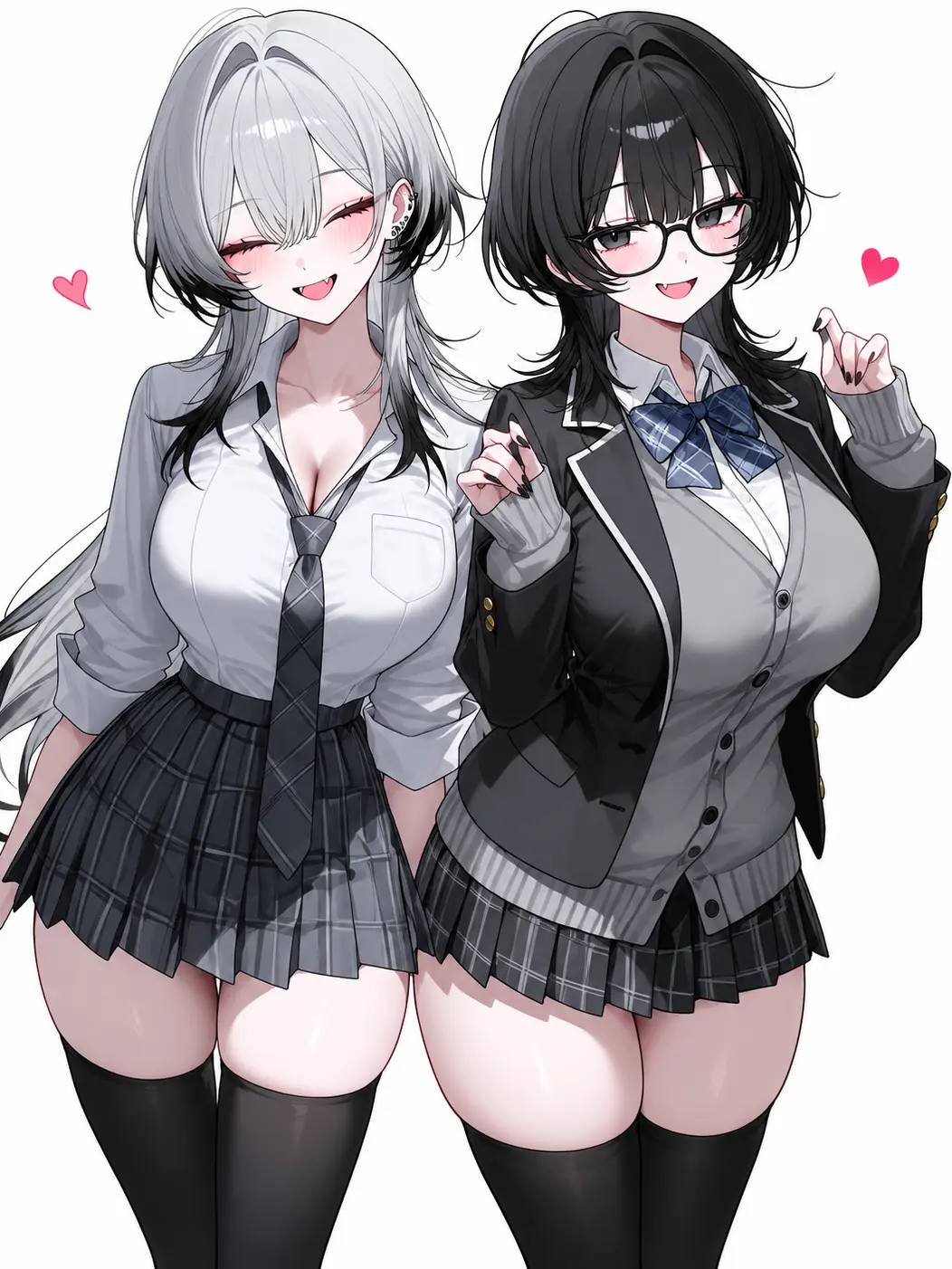 kuro8_n의 オタク女子と関西弁女子のハーレム