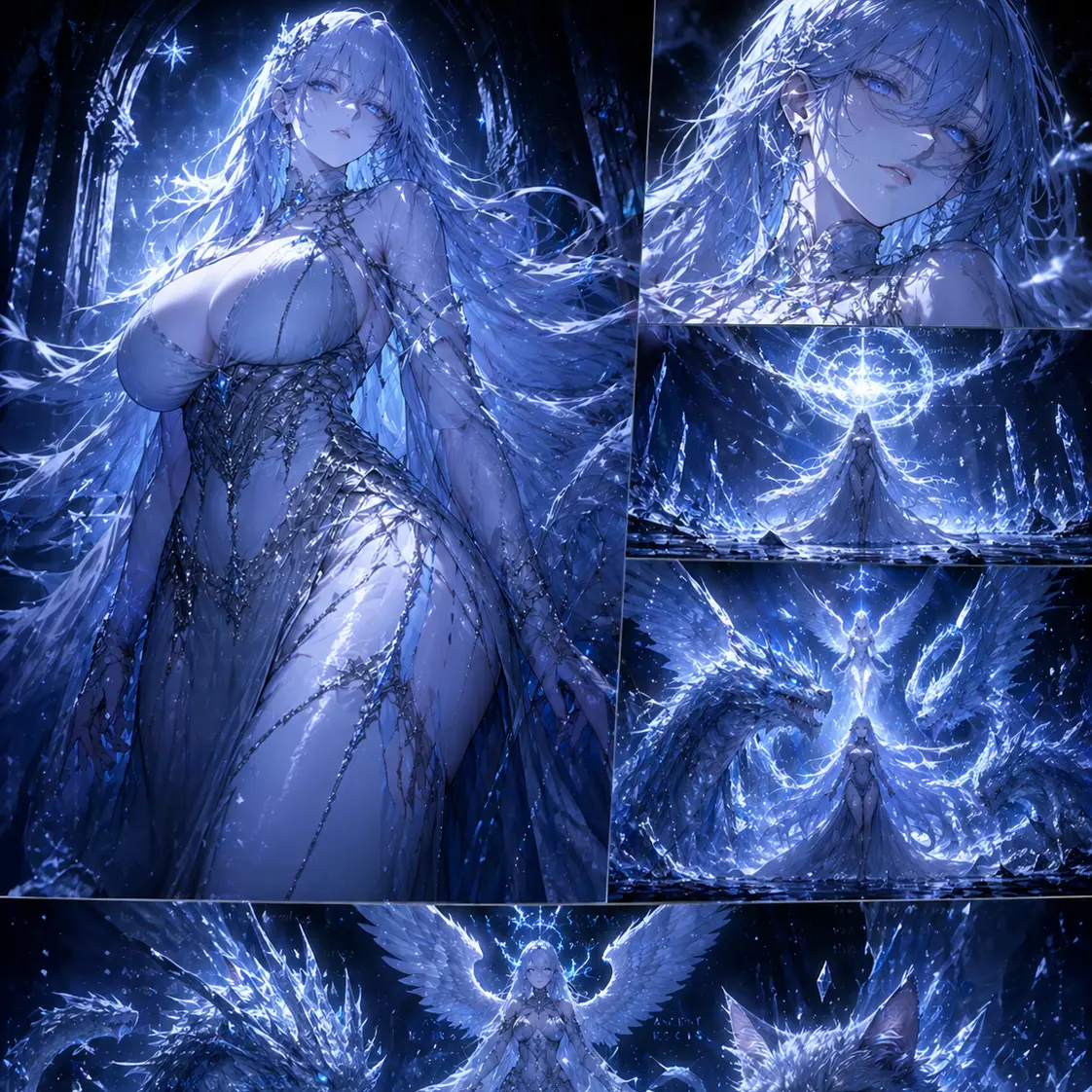 HeftyPunch2732의 The daily life of an ice yandere goddess