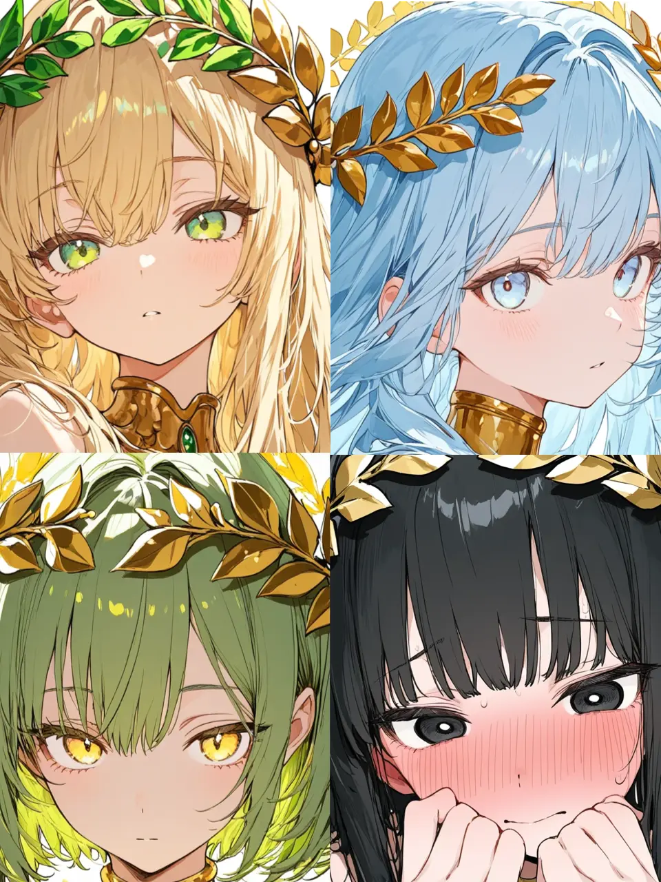 Hekitsuyome의 ４女神のお世話係に！
