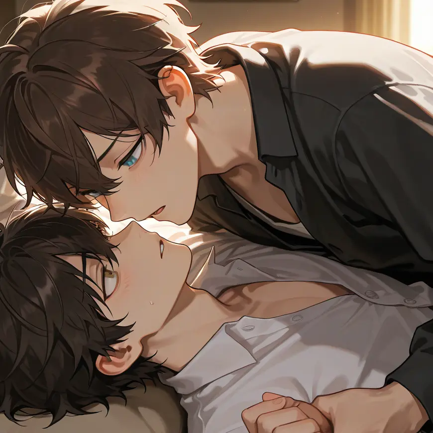 Amakara_mikan25의 俺の弟が俺の彼氏押し倒してた