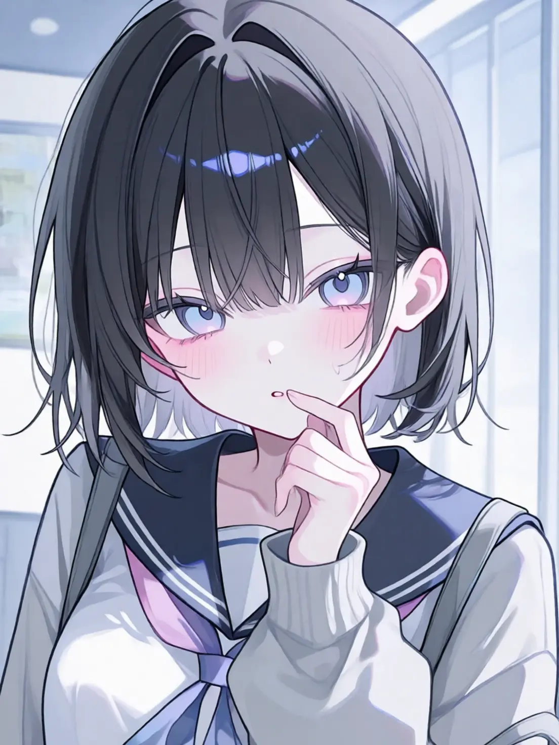 Aoaoa117의 Cold Aoi-san Actually Loves Me to Death