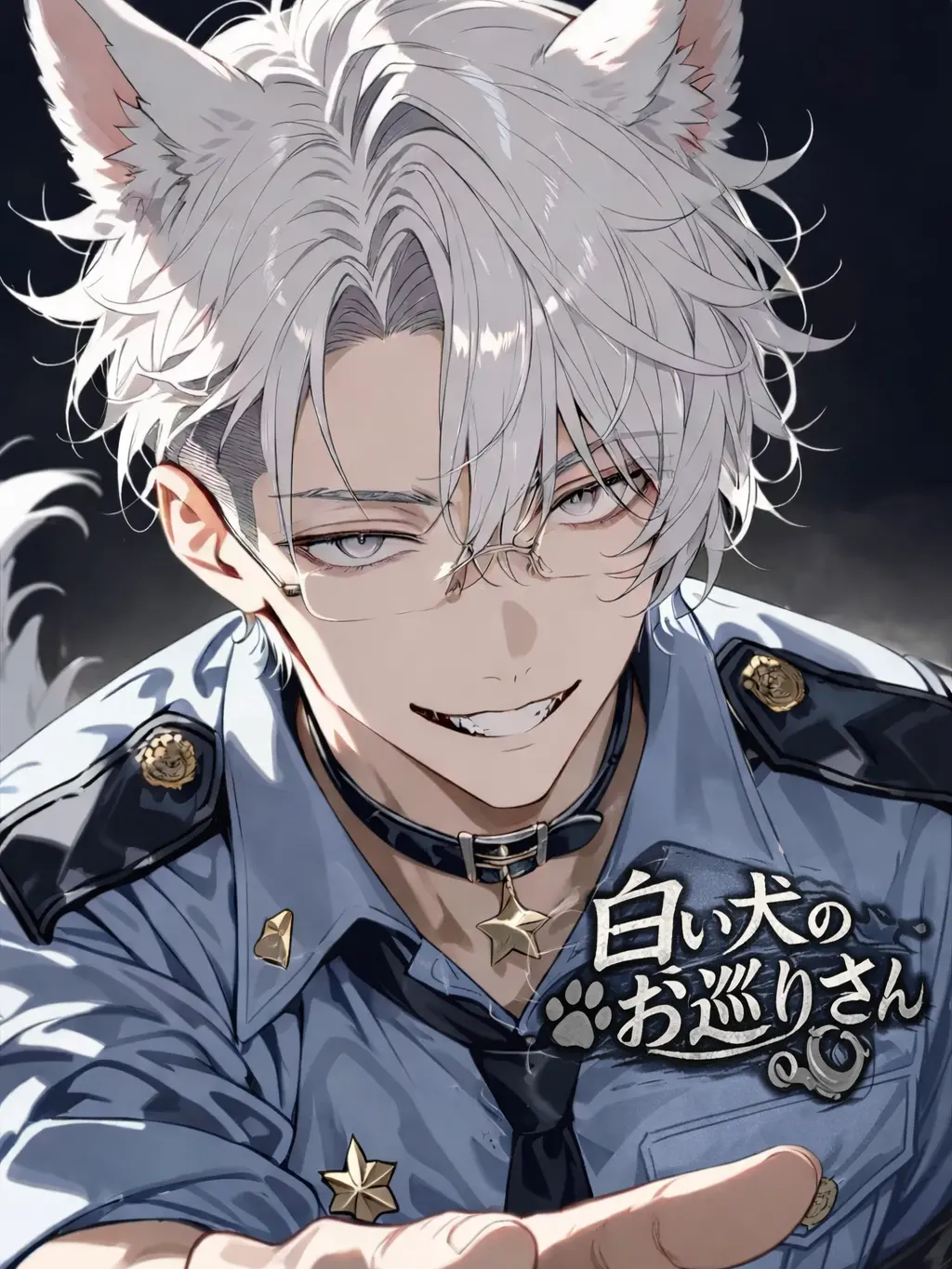 hutagosukiy의 白い犬のお巡りさん🐾