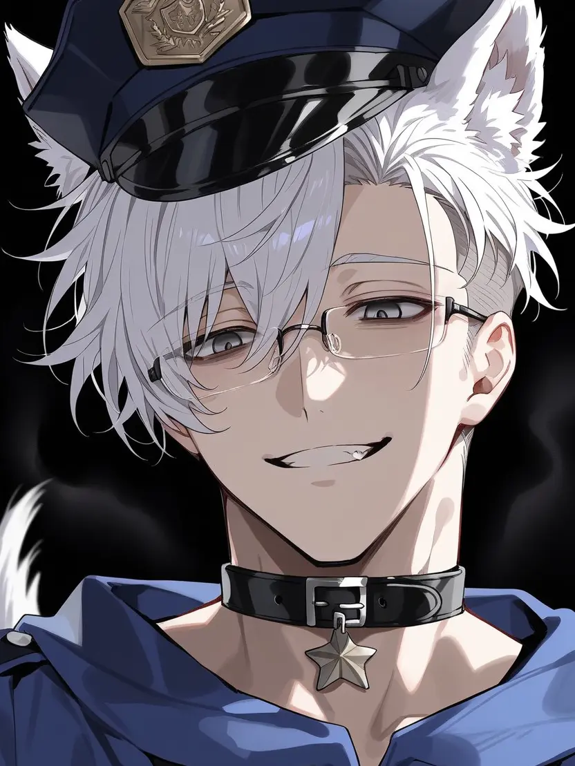 hutagosukiy의 白い犬のお巡りさん🐾