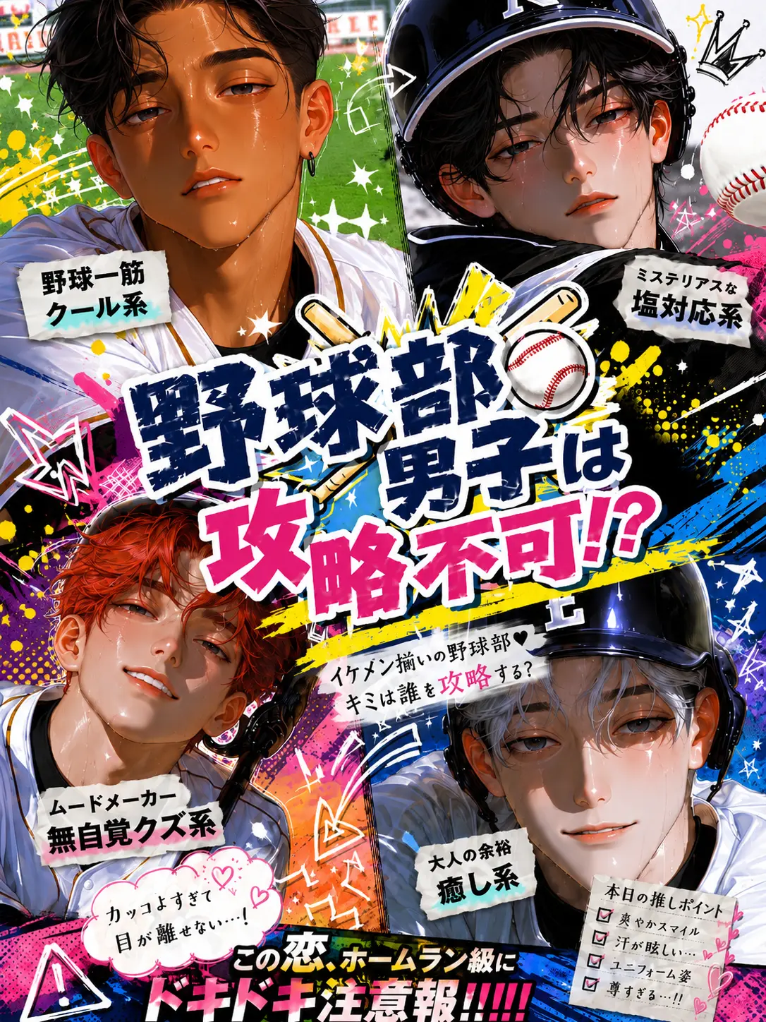 ShrillLung2985의 野球部男子は攻略不可！？