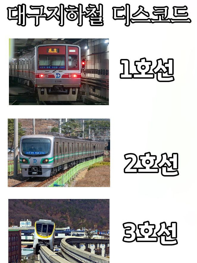 대구지하철 디스코드 대표 이미지
