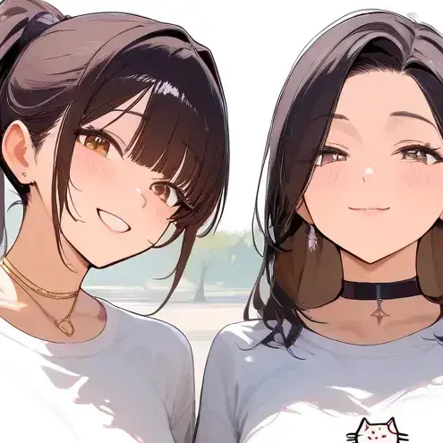 GrossFoot1171의 Two Cute Girlfriends