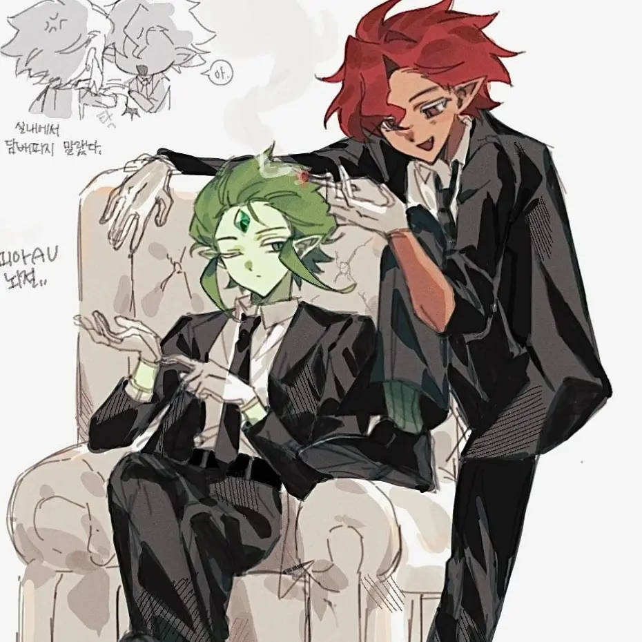 FolksyBar2329의 나의 두 경호원이자 집사