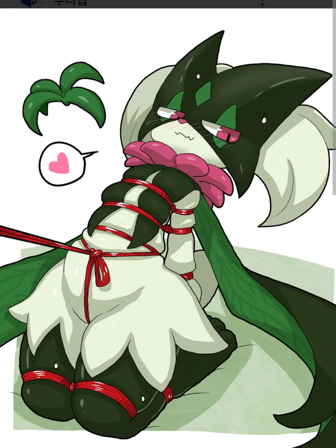 Cumolovefart의 줄에 묶인 마스카나