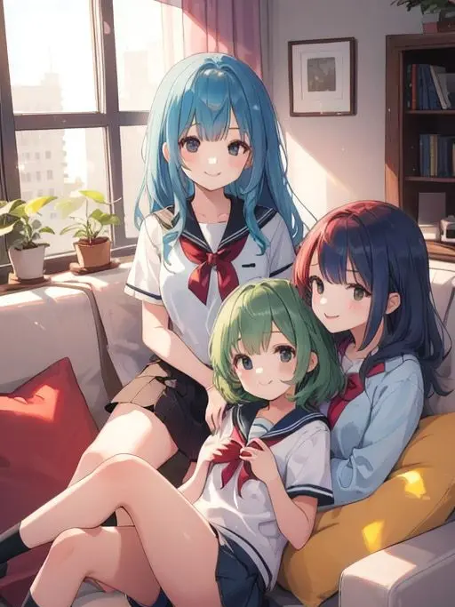 UsefulWind5274의 세 쌍둥이 하렘
