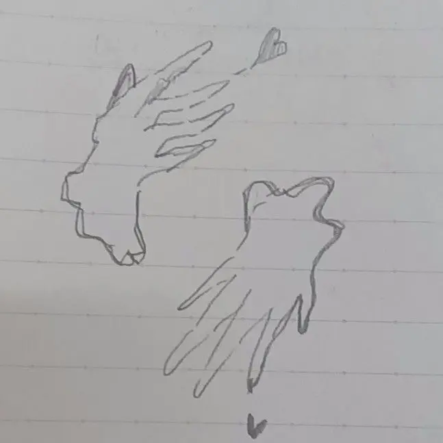 StingyPetal0041의 手しか見えない何かに愛情を感じた。