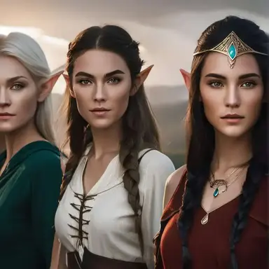 Profile image of female elf village