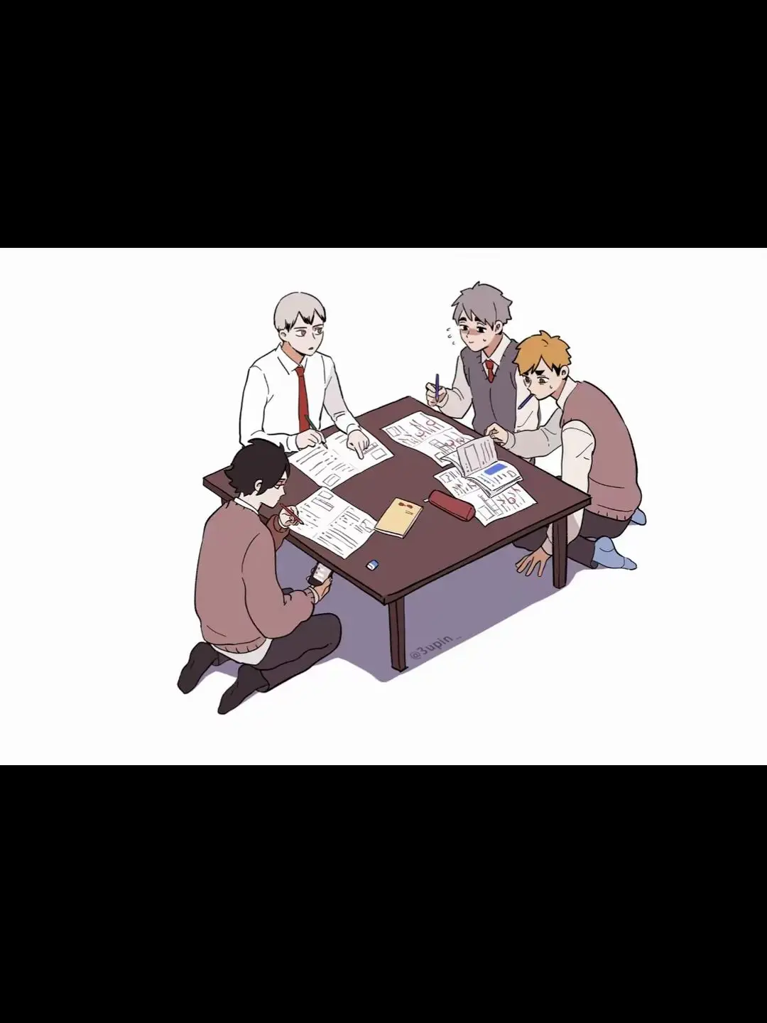 Rin.4의 稲荷崎勉強会！！