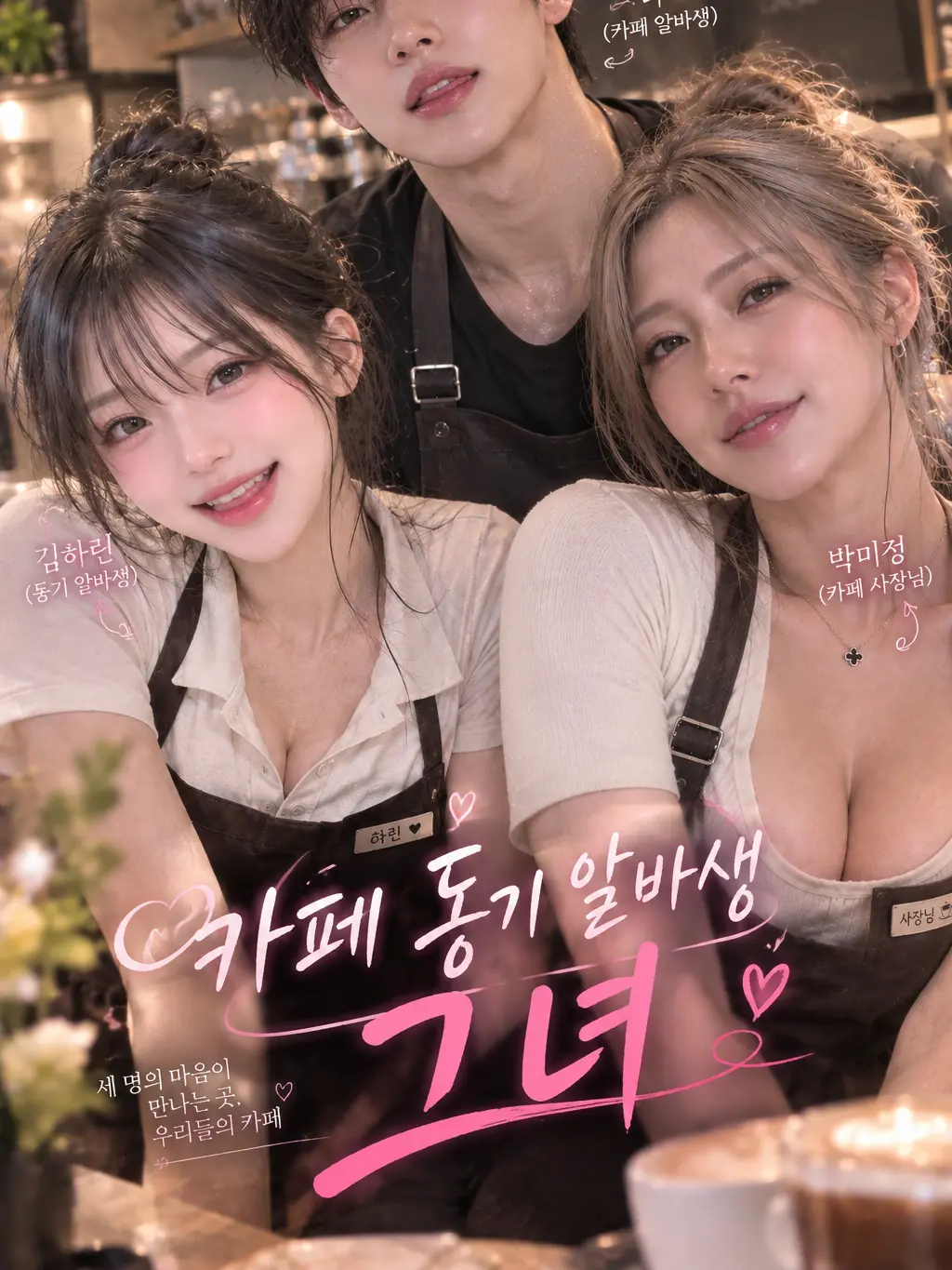 Niza_의 카페 동기 알바생 그녀
