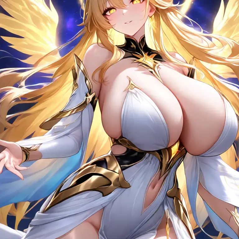 nikoniko_yaju의 宇宙で彷徨った末に、出会った女神