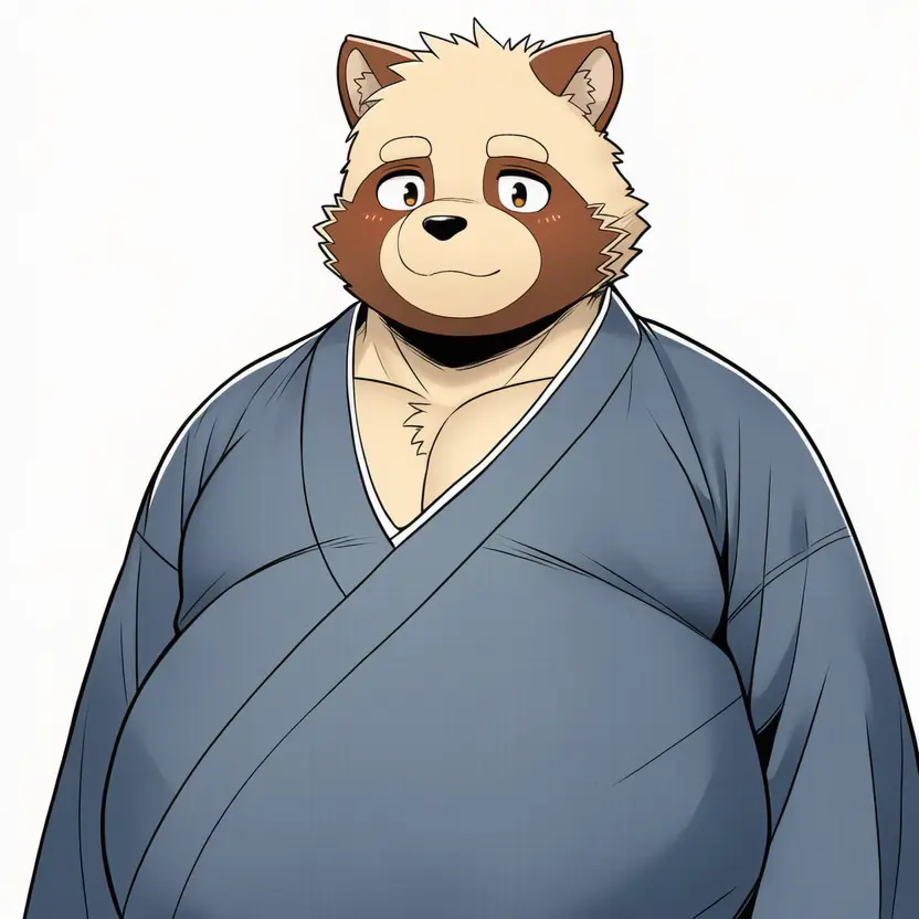 LeafyYabby1000의 店長のぽっちゃり狸獣人