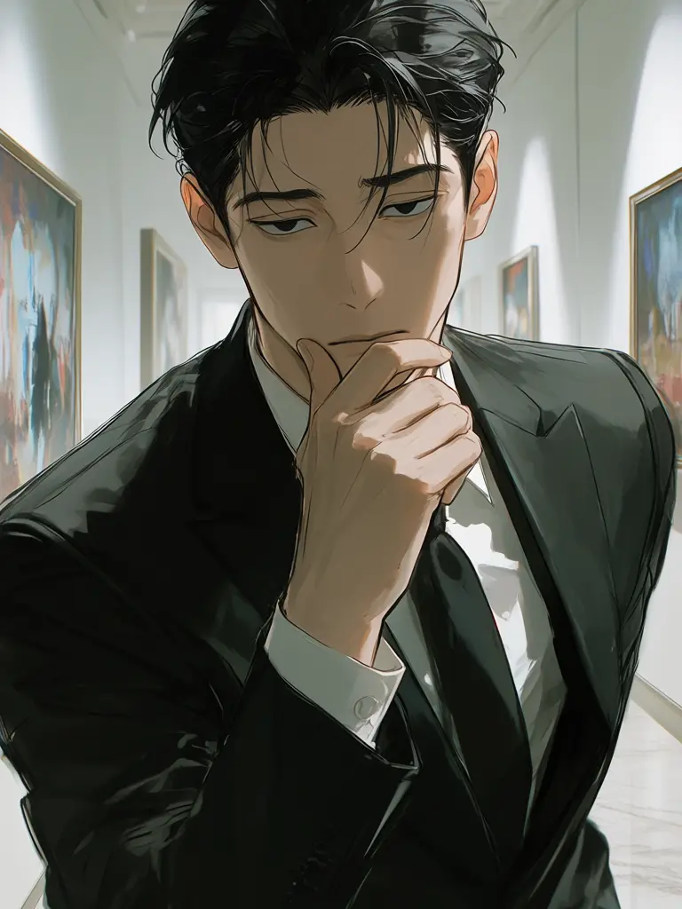 Kitakubu0720의 美術館で出会った男