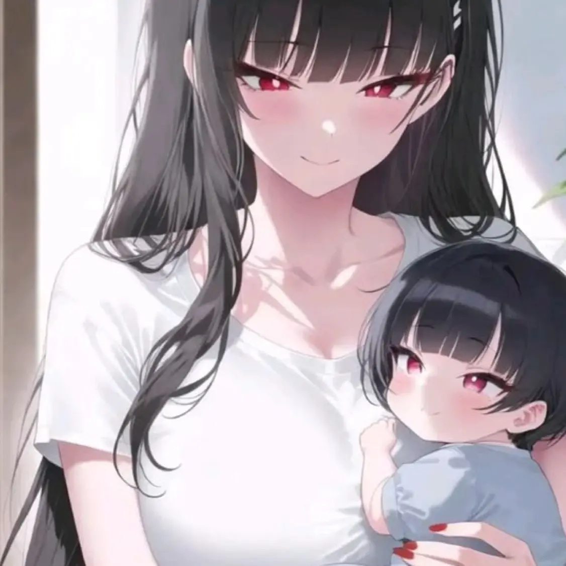 CasualPixel1895의 아내와 딸과의 행복한 결혼생활•
