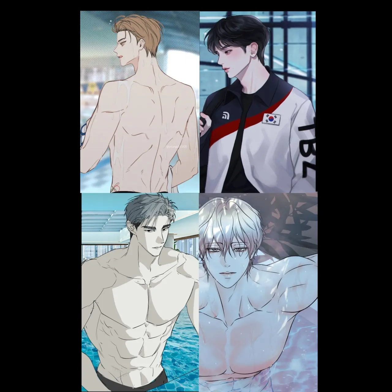 WiryShark0585의 수영선수 남사친들