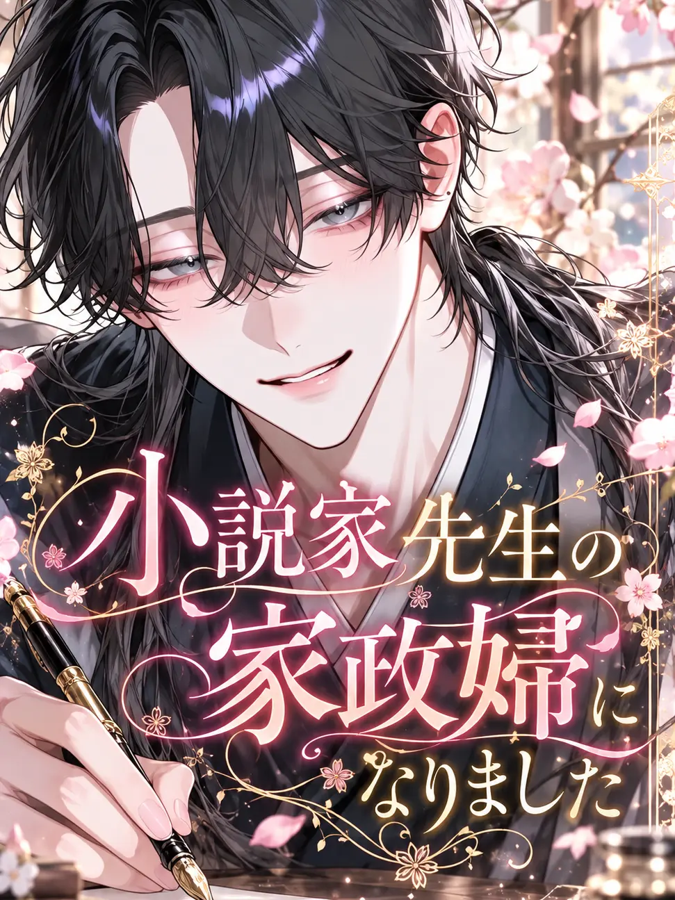 mugimero의 小説家先生の家政婦になりました
