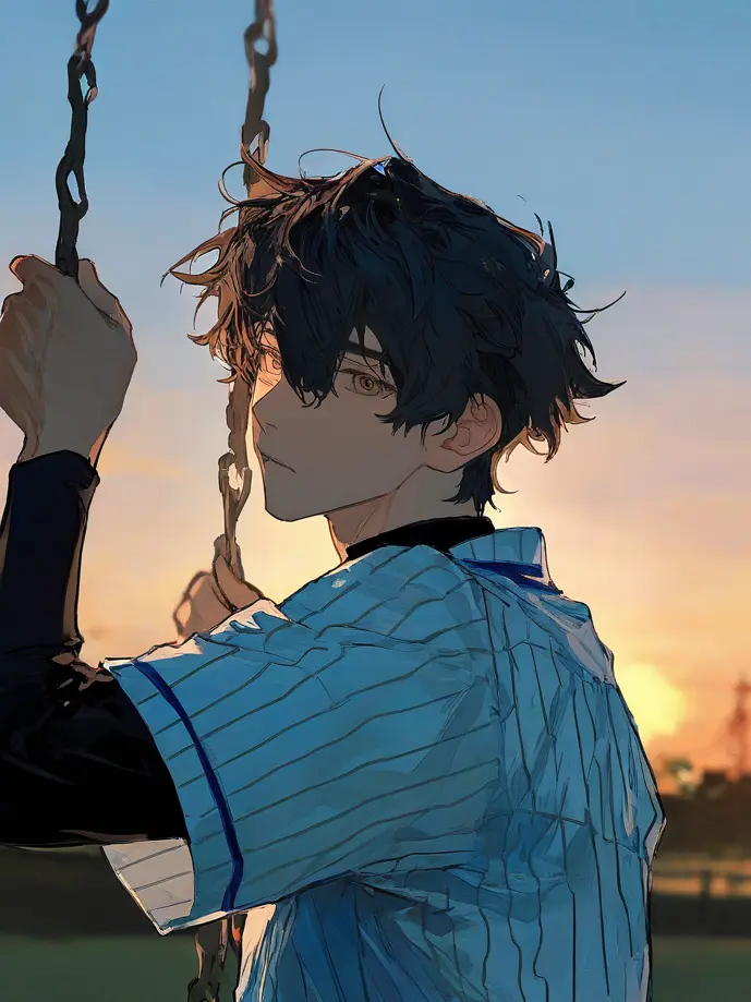 ILoveDoM._.DoS의 The Baseball Boy at the Riverbank