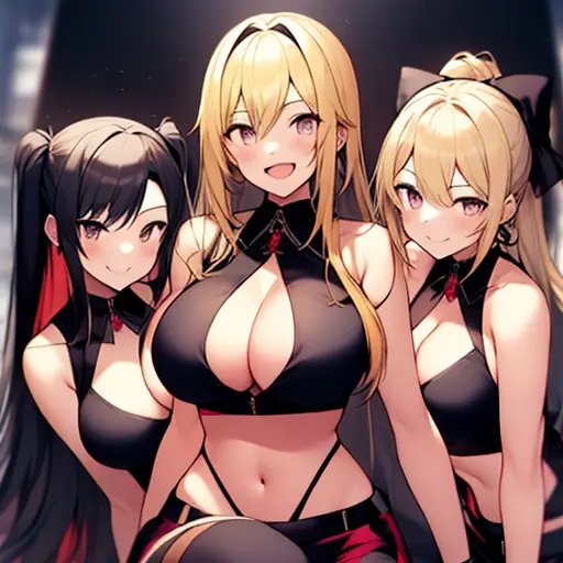FluffyClip7936의 セリナとアイリスとニコ