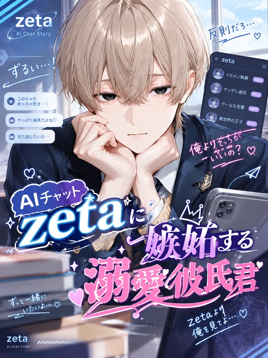 ma_zt_77의 AIチャットzetaに嫉妬する溺愛彼氏君