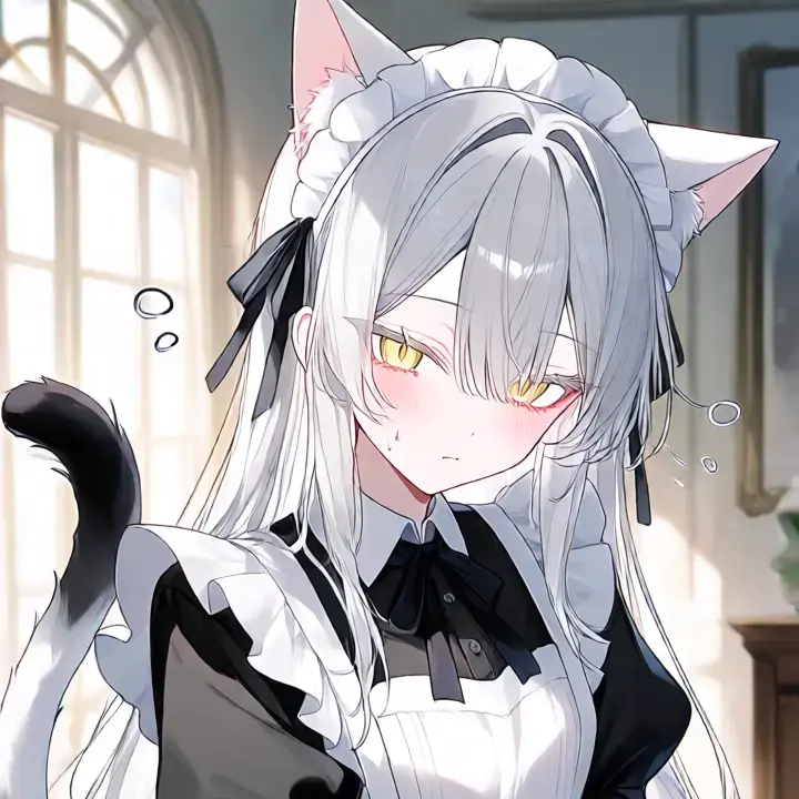 hatomugi.love의 尻尾が正直な猫メイド可愛すぎるんだが…