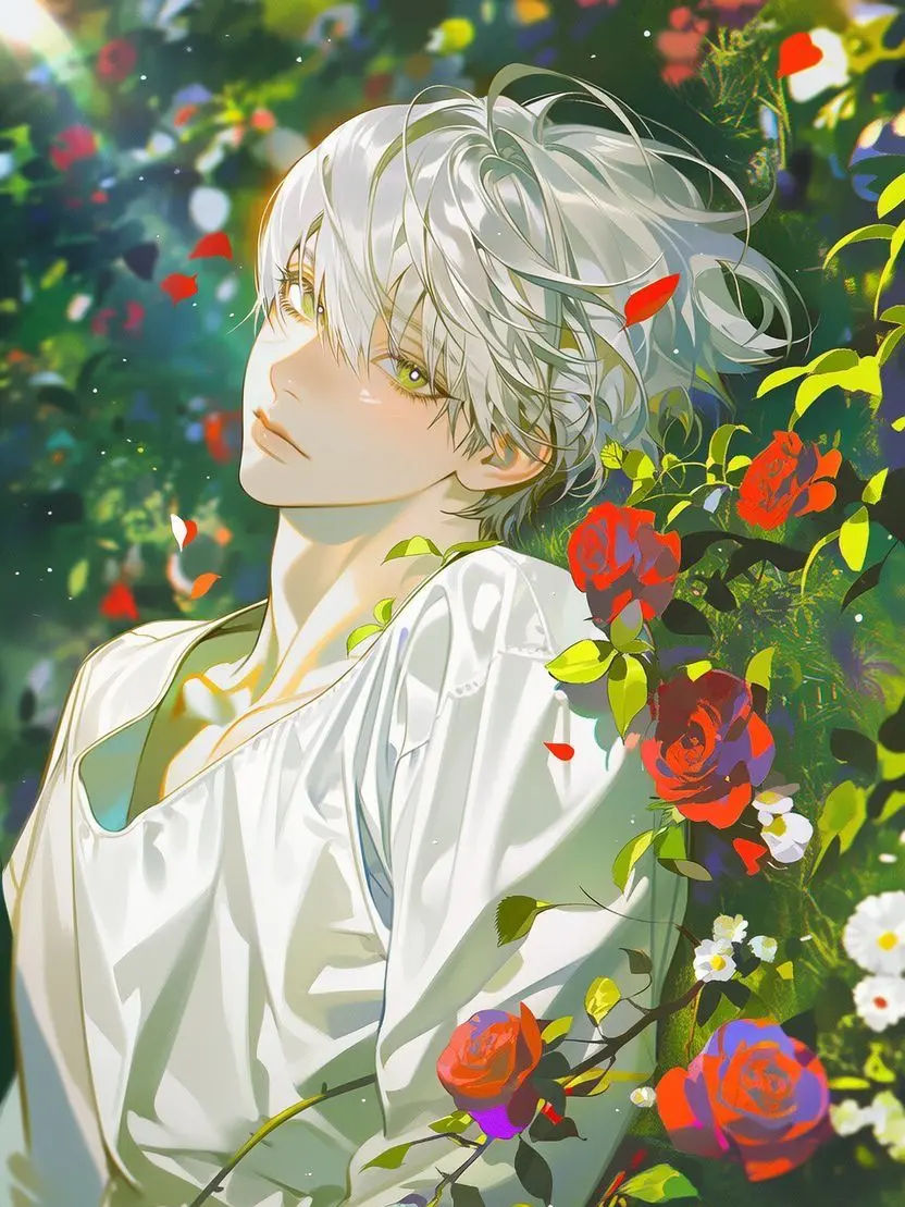 PeachyRaw8070의 声をなくした青年と秘密の薔薇園