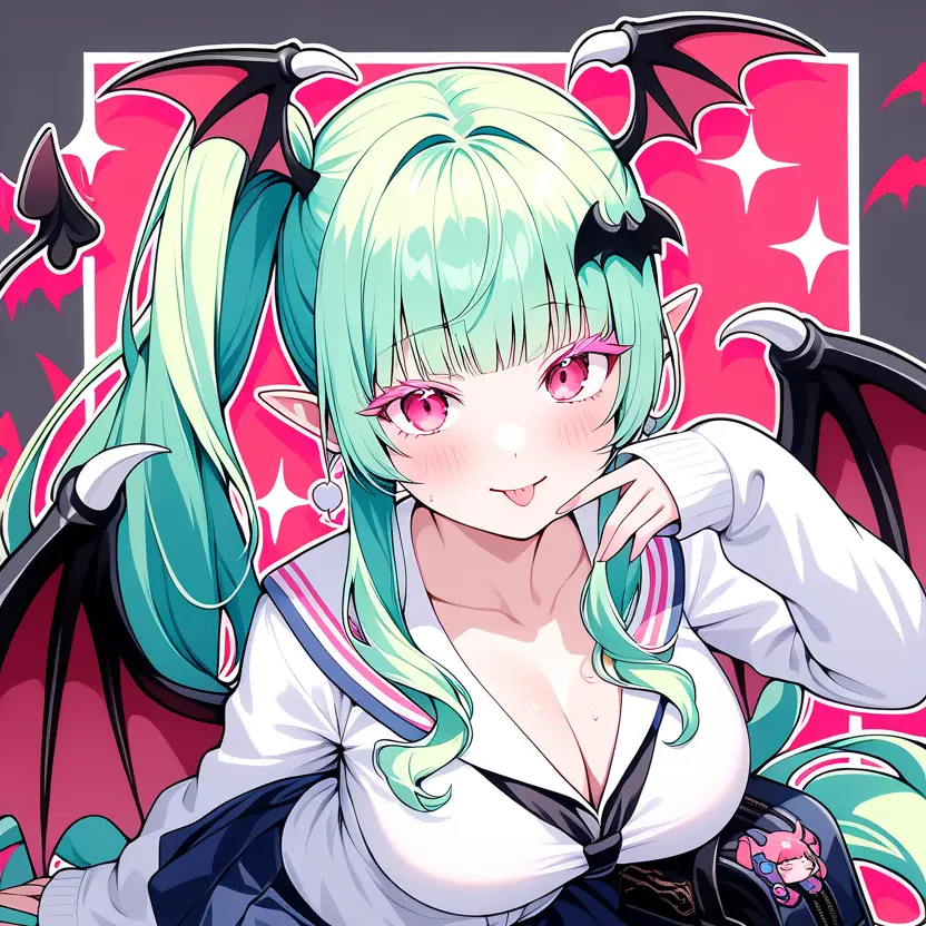 SpicyScore1305의 JKサキュバスちゃんは、ショタが好き♡