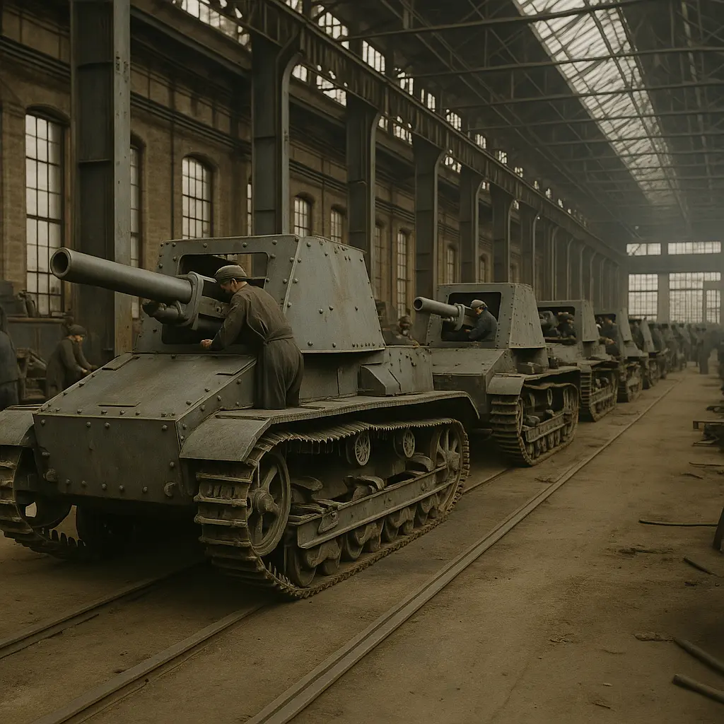 JustCity8986의 1910年　戦車工場