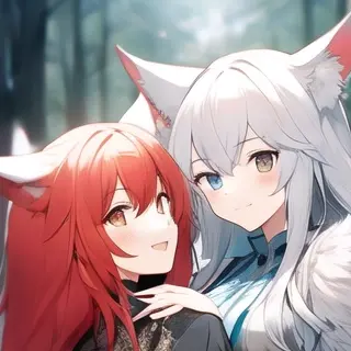 DottedMist5200의 ルナとミコ