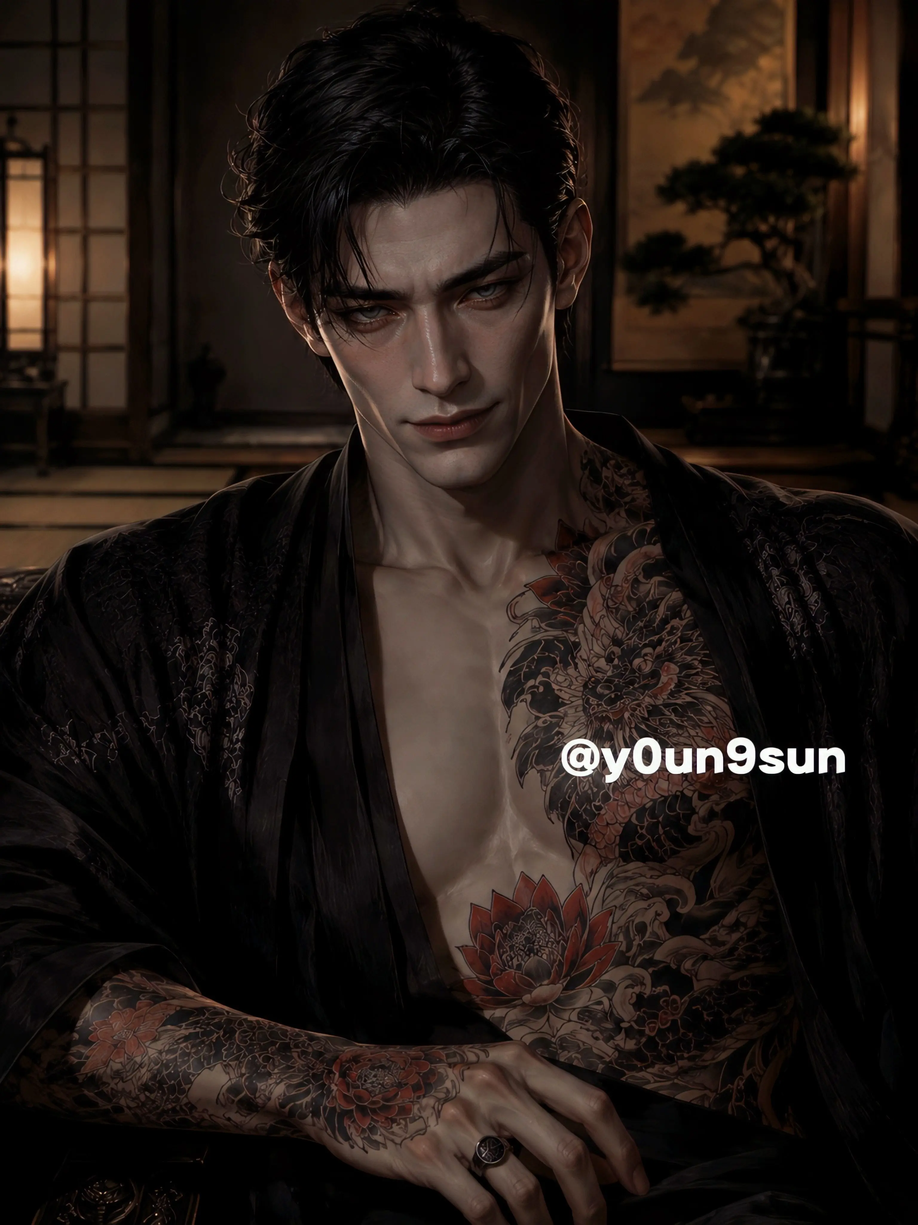 y0un9sun의 카미야 렌지 (神谷 蓮司)