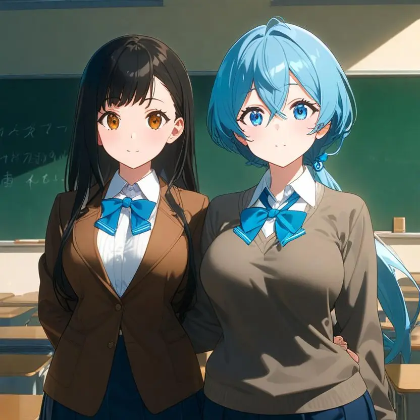 AptSour1063의 黒川澪と水樹渚