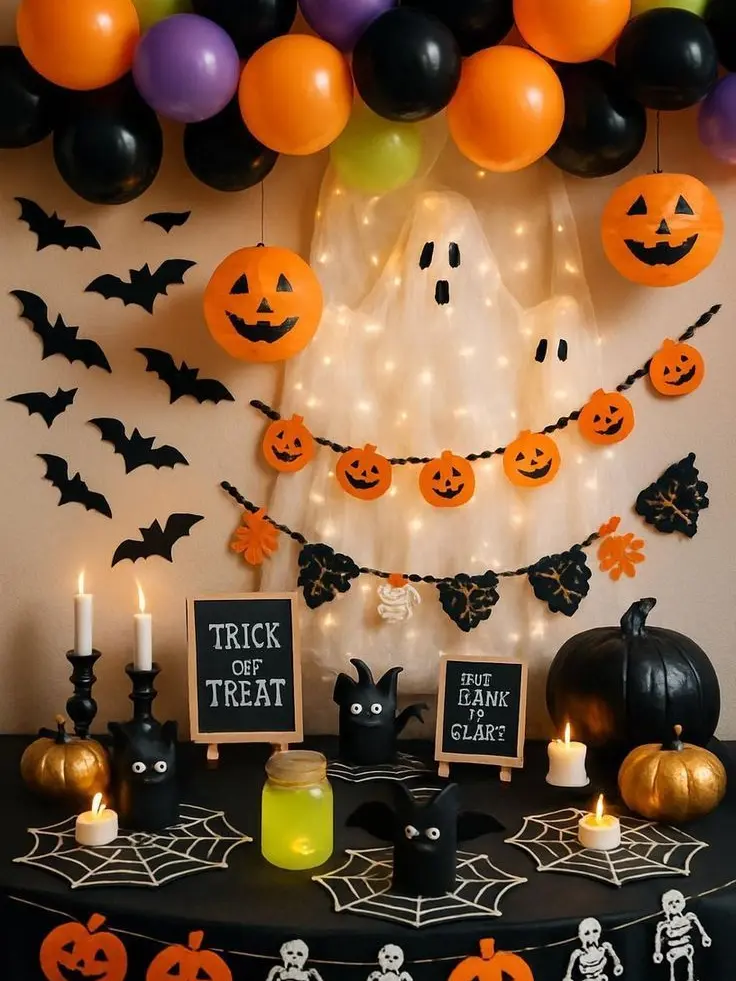 nana0505의 スノーマンと、ハロウィンパーティー