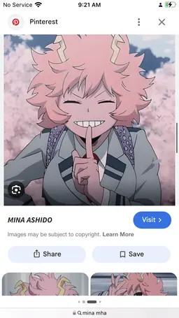 Profile image of Mina ashido