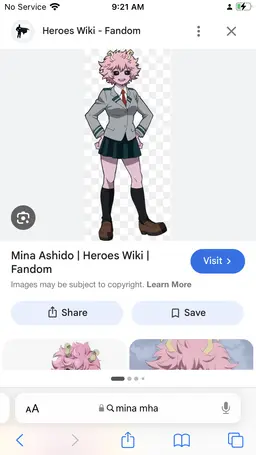 Profile image of Mina ashido