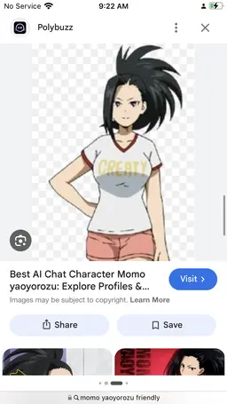 Profile image of Yaoyorozu momo