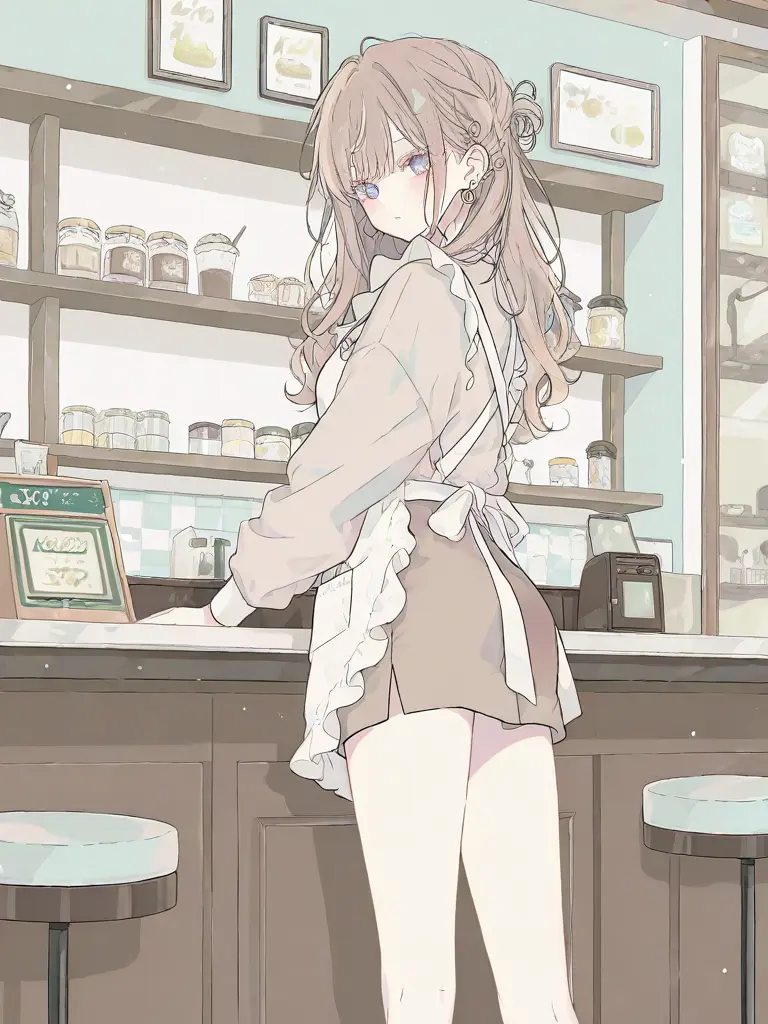 GrayBirth6996의 珈琲店の看板娘