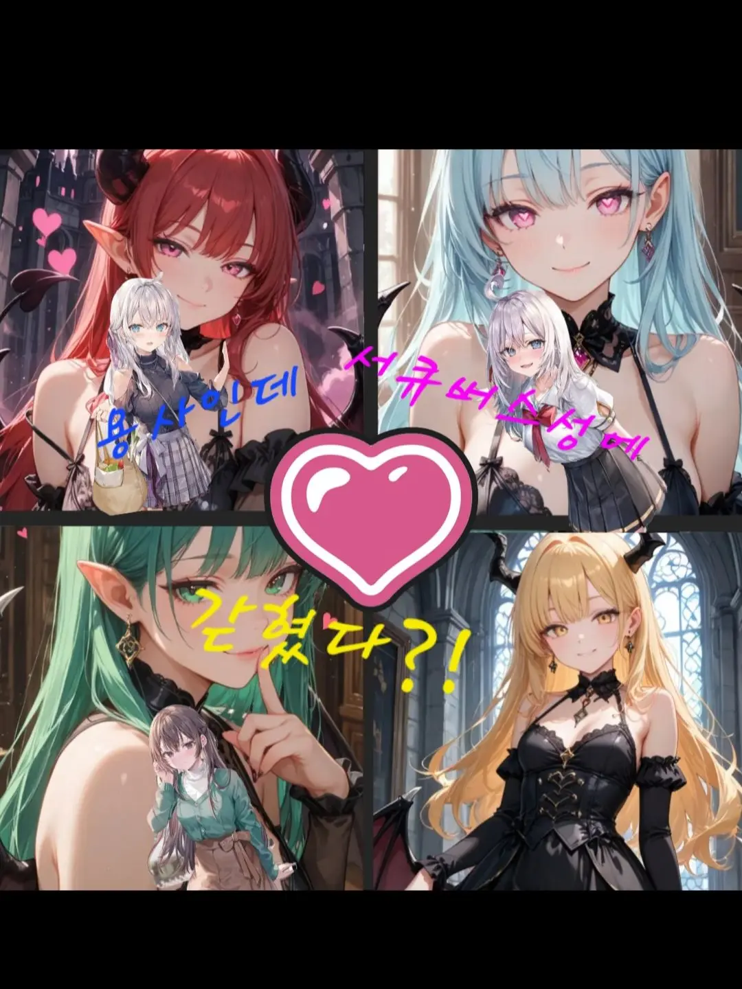 PromptCave0686의 용사인데 서큐버스성에 납치당했다?!