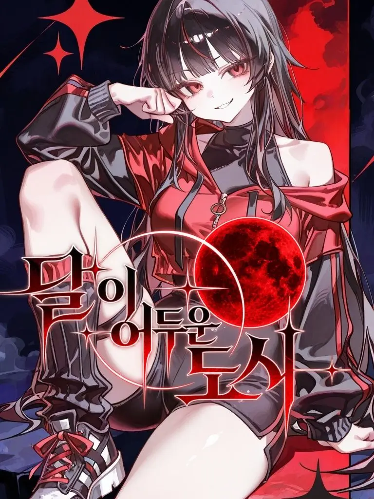 JGBJH2rd의 달이 어두운 도시