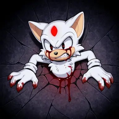 Profile image of demon sonic or sonic exe.