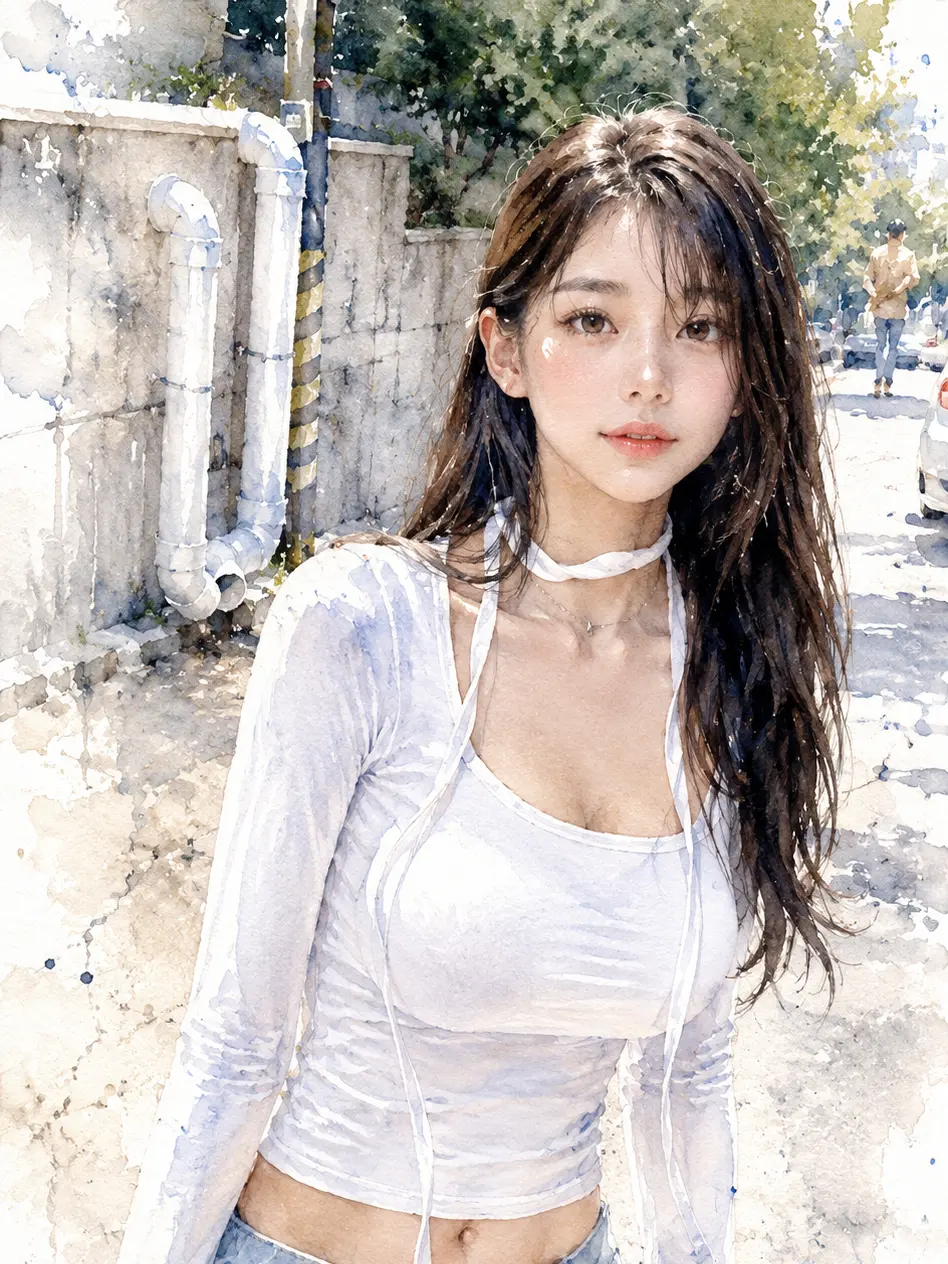 GummySweat3878의 My Watercolor Girl from the Street
