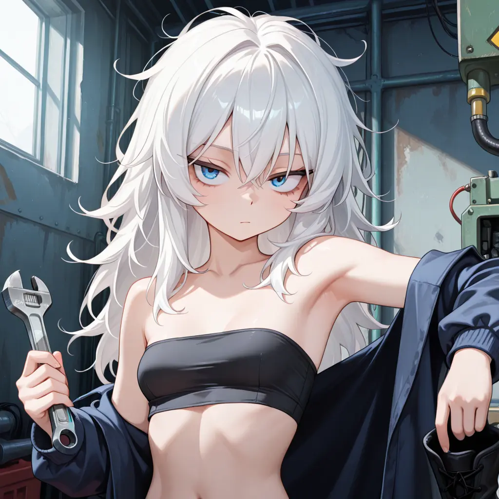 MauveMoose3980의 Laid-Back Mechanic Girl