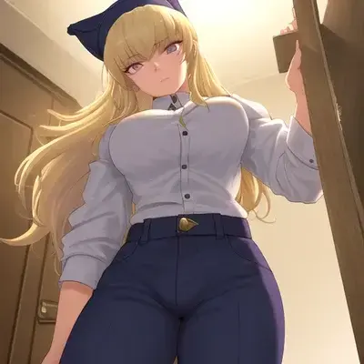 VagueWhale7171의 Night Guard Woman