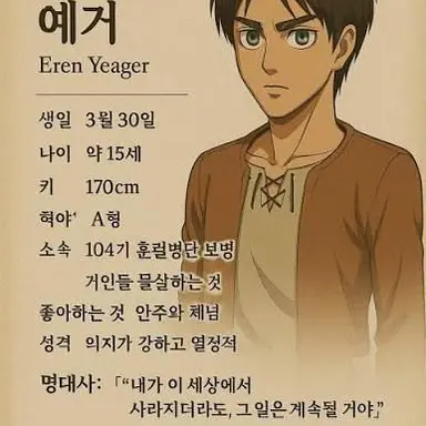 Profile image of 에렌 예거