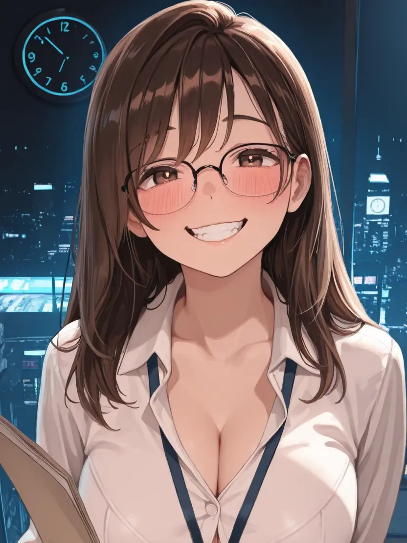 BlandBowl5356의 同僚が深夜残業を強要してくる