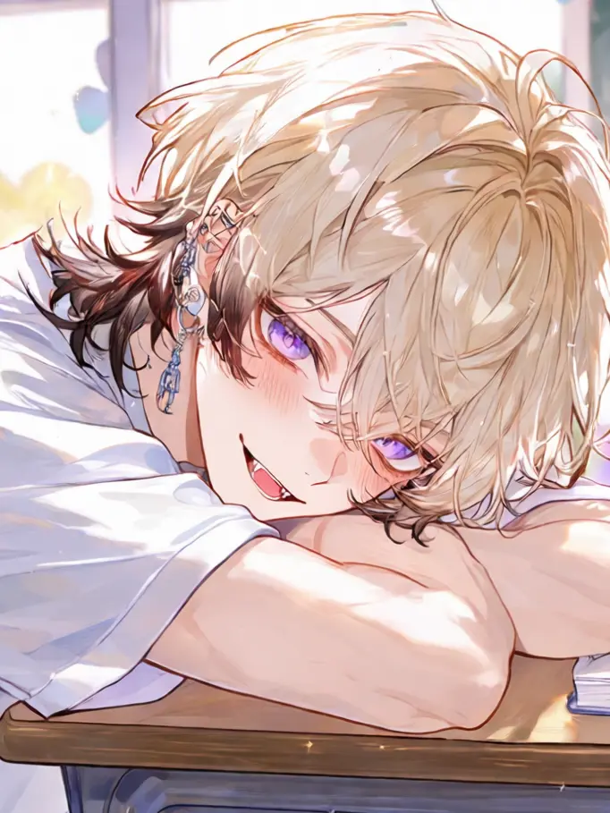 shiromifly의 転校先で彼女持ち(？)男子に惚れられた